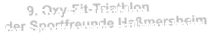 9. Oxy-Fit-Triathlon der Sportfreunde Haßmersheim